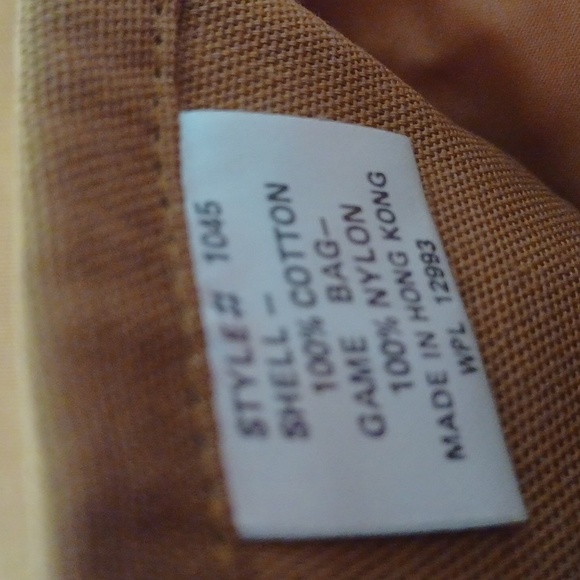 Black Sheep hunting vests feild vest and Blaze orange hunting vest with game bag - Picture 7 of 7